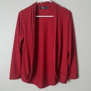 Like New Red Cardigan